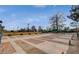 Outdoor horseshoe pits are ready for friendly competition and outdoor enjoyment at 3104 Archwood Way, Las Vegas, NV 89134