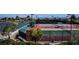 Outdoor tennis courts for active recreation at 3104 Archwood Way, Las Vegas, NV 89134