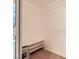 Walk-in closet featuring shelving and a safe for secure storage at 3104 Archwood Way, Las Vegas, NV 89134