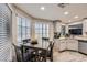 Kitchen features breakfast nook and stained glass window at 314 Abbington St, Henderson, NV 89074