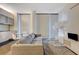 Inviting living room area featuring comfortable seating and sleek, modern decor at 3722 Las Vegas Blvd # 2204, Las Vegas, NV 89158