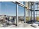Enjoy the cityscape view from this rooftop pool area through expansive windows at 3722 Las Vegas Blvd # 2204, Las Vegas, NV 89158