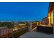 Cozy balcony with outdoor furniture overlooking neighborhood and city skyline at 7364 Marbury St, Las Vegas, NV 89166