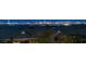 Stunning city views of Las Vegas from behind rooftop neighborhood homes at 7364 Marbury St, Las Vegas, NV 89166