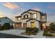 Beautiful two-story home with a two-car garage and an inviting entryway at 7364 Marbury St, Las Vegas, NV 89166