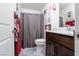 Full bathroom with a shower and vanity at 10352 Rye Patch Creek St, Las Vegas, NV 89141
