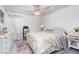 Comfortable bedroom with dresser and ceiling fan at 10352 Rye Patch Creek St, Las Vegas, NV 89141