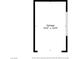 Floor plan for the two car garage with dimensions included at 11954 Camden Ridge Ct, Las Vegas, NV 89138