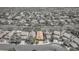 Expansive neighborhood aerial view shows a community with varied home styles and mature landscaping at 1212 Anime Dr, Las Vegas, NV 89144