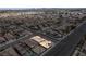Aerial view shows the home's location and proximity to city amenities at 1301 Nugget Creek Dr, Las Vegas, NV 89108