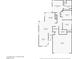 Detailed floor plan showcasing the layout of the home, including bedrooms and living areas at 1301 Nugget Creek Dr, Las Vegas, NV 89108
