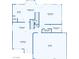 First-floor floor plan showing the layout of the Living Room, Dining Room, Kitchen, Gathering Room, and Garage at 2434 Amoretti St, Henderson, NV 89052