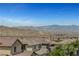 Panoramic view of the mountains and valley highlighting the neighborhood's serene location at 2579 Speyburn Ave, Henderson, NV 89044
