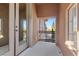 A private balcony features iron railings and a view of the exterior landscape at 2717 Mona Lisa St, Henderson, NV 89044