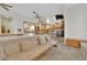 Open living area with tile flooring and open layout to kitchen and dining areas at 3065 S Torrey Pines Dr, Las Vegas, NV 89146