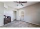 Neutral bedroom featuring carpeted floors, a closet, and a window at 343 Tungsten St, Henderson, NV 89015