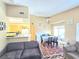 Bright, open living space connecting to a functional kitchen at 350 S Durango Dr # 220, Las Vegas, NV 89145