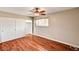 Bright bedroom with closet and window view at 3753 S Rosecrest Cir, Las Vegas, NV 89121