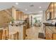 Modern kitchen featuring granite countertops, stainless steel appliances, and tile flooring at 4017 Kristina Lynn Ave, North Las Vegas, NV 89081