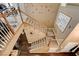 Open staircase with carpeted steps and light wood railing, leading to the second floor at 4017 Kristina Lynn Ave, North Las Vegas, NV 89081