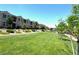 Community green space with a gazebo, lush landscaping, and seating areas, offering a serene recreational retreat at 489 Filaree Pl, Henderson, NV 89015