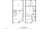 Detailed floor plan showcases the layout of this home, including bedrooms, kitchen, and living spaces at 489 Filaree Pl, Henderson, NV 89015