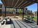 Shaded picnic area features tables, grills, and is surrounded by green space in a lovely community setting at 489 Filaree Pl, Henderson, NV 89015