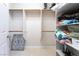 Walk-in closet with built-in shelving and ample storage space for organization at 8236 Imperial Lakes St, Las Vegas, NV 89131