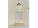 Bright entryway with a high ceiling, transom window, and tiled floor at 10680 Sapphire Vista Ave, Las Vegas, NV 89144