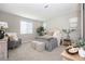 Comfortable bedroom with soft carpet, and plenty of natural light at 16 Cresta Villa Ct, Henderson, NV 89011