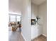 A neutral colored entryway features wood-look tile and a built in cabinet to the right at 16 Cresta Villa Ct, Henderson, NV 89011