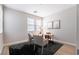 Comfortable office space with stylish decor, including a modern desk and artwork at 16 Cresta Villa Ct, Henderson, NV 89011