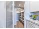 Walk-in pantry with custom built-in shelving at 16 Cresta Villa Ct, Henderson, NV 89011