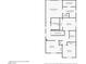 Second floor floorplan showing primary bedroom, laundry room, 2 secondary bedrooms, and bathrooms at 1783 Matteo Cove Pl, North Las Vegas, NV 89084