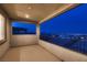 Breathtaking city views from the private balcony, perfect for enjoying evening sunsets at 182 Robledo St, Las Vegas, NV 89138