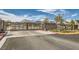 A gated community entrance ensures security and privacy for residents at 182 Robledo St, Las Vegas, NV 89138