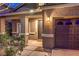 Inviting front entry with covered porch and well-maintained landscaping adds curb appeal at 2248 Verde Cape Ave, Henderson, NV 89052