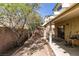 Private backyard with a covered patio, landscaping, perfect for outdoor enjoyment at 2929 Salado Creek Ave, North Las Vegas, NV 89081