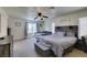 Cozy bedroom with ample natural light and stylish, comfortable furnishings at 2929 Salado Creek Ave, North Las Vegas, NV 89081