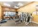 Community gym with a variety of exercise machines and weights at 3975 N Hualapai Way # 212, Las Vegas, NV 89129