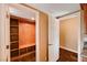 Mudroom features built-in shelving and bench at 4775 N Grand Canyon Dr, Las Vegas, NV 89129