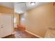 Mudroom with built in bench, closet space and access to exterior at 4775 N Grand Canyon Dr, Las Vegas, NV 89129