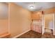 Mudroom with built-in cabinet, granite countertop, and storage space at 4775 N Grand Canyon Dr, Las Vegas, NV 89129