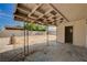 Backyard with a covered patio at 4804 Apawana Ln, Las Vegas, NV 89108