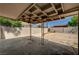 Backyard with a covered patio at 4804 Apawana Ln, Las Vegas, NV 89108