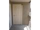 Outdoor balcony with concrete flooring and door leading to the exterior at 5220 Indian River Dr # 277, Las Vegas, NV 89103