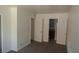 Clean bedroom with doors leading to closet and bathroom at 5220 Indian River Dr # 277, Las Vegas, NV 89103