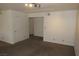 Spacious living room with carpet and neutral paint, ready for your personal touch at 5220 Indian River Dr # 277, Las Vegas, NV 89103
