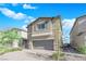 Charming two-story home with a two-car garage and a well-maintained paver driveway at 5252 Sunstone Mesa Dr, Las Vegas, NV 89166