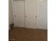 Bedroom with sliding closet doors at 6841 Longmeadow Dr, Pahrump, NV 89061